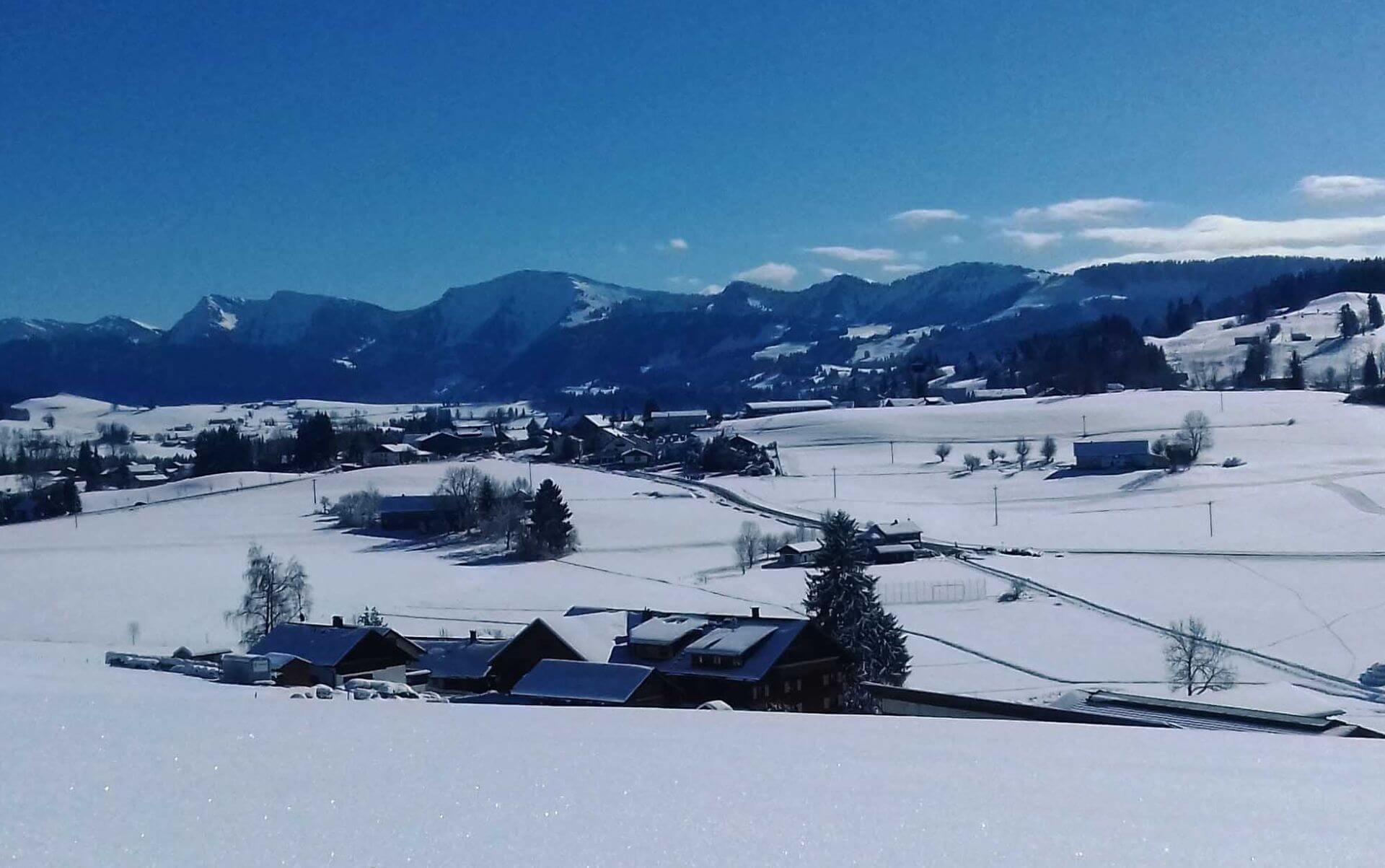 Bauernhof Wiedemann - Winterlandschaft